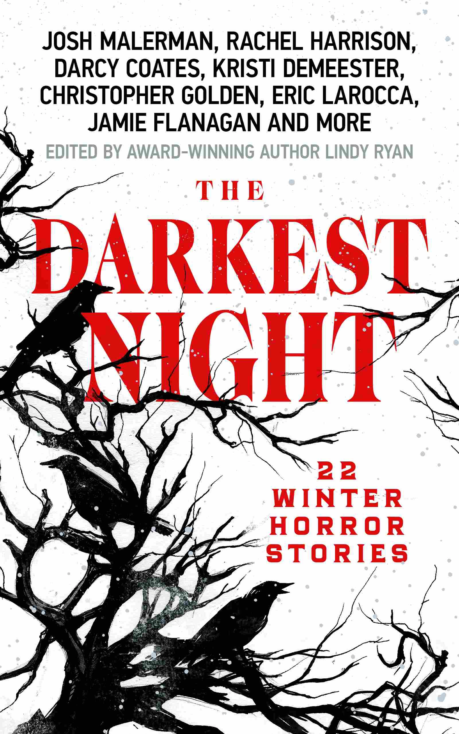 Cover of The Darkest Night: A Terrifying Anthology of Winter Horror Stories by Bestselling Authors, Perfect for Halloween