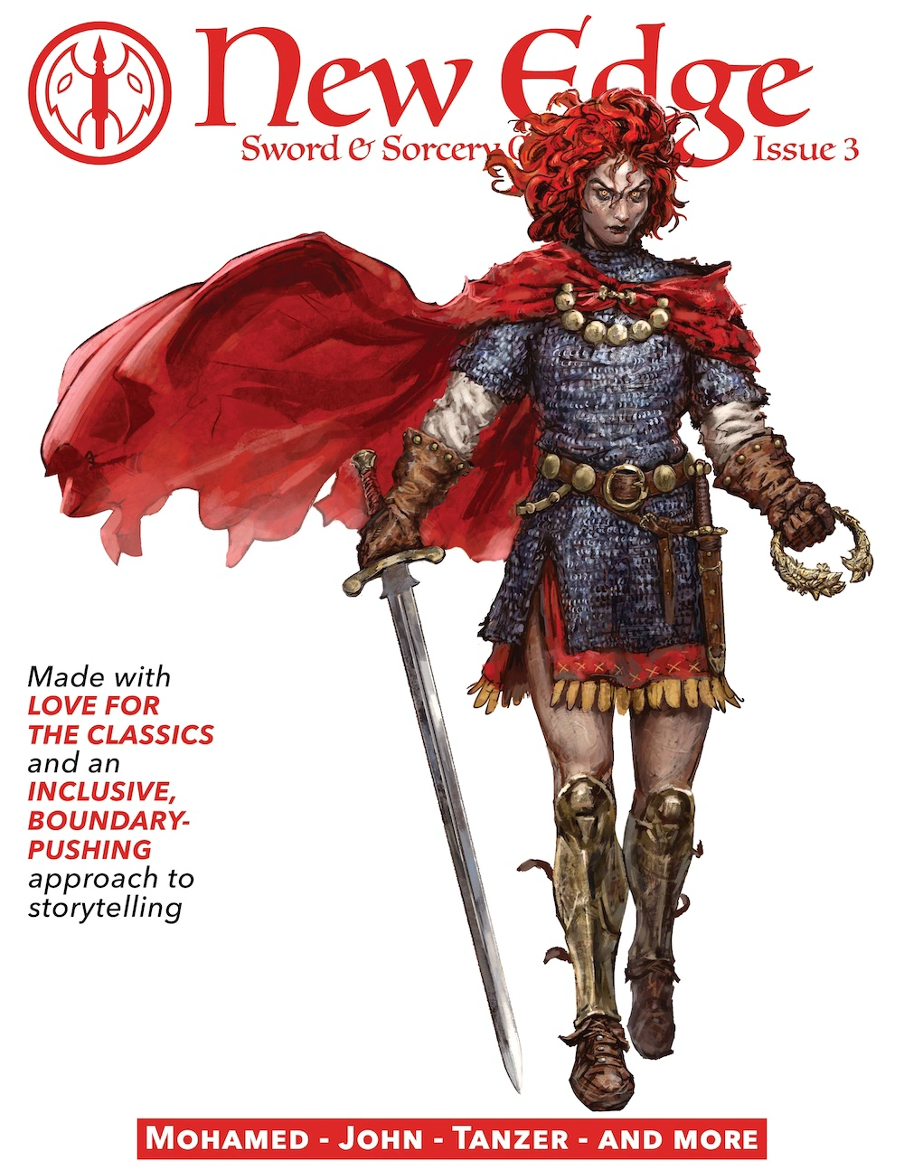 Cover of New Edge Sword & Sorcery Magazine: Issue #3