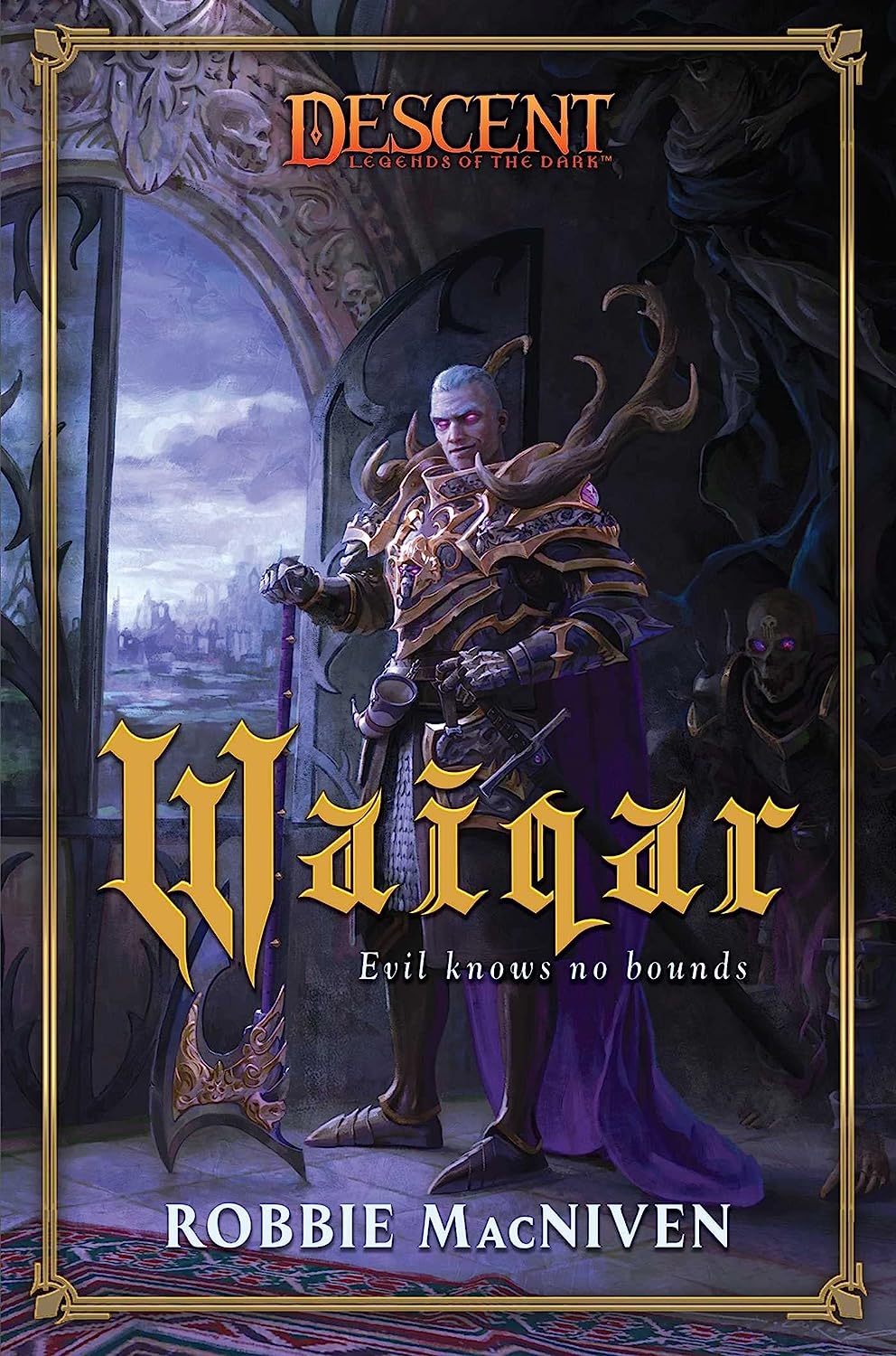 Cover of Waiqar: A Descent: Legends of the Dark Novel